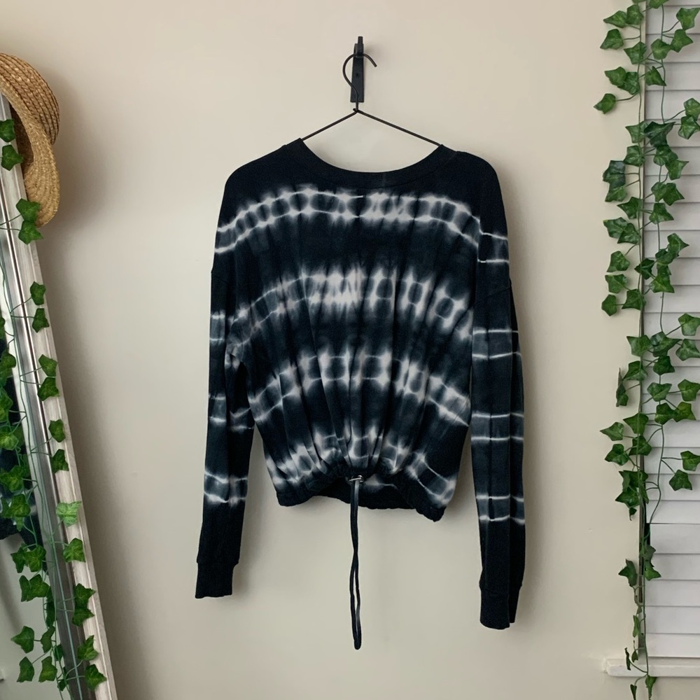 Tye Dye Drawstring Sweater !